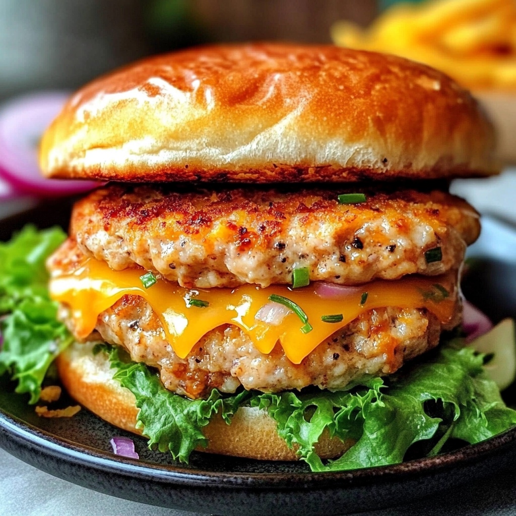 Cheddar Ranch Burger Cheddar Ranch Chicken Burgers – Recipe Whisper