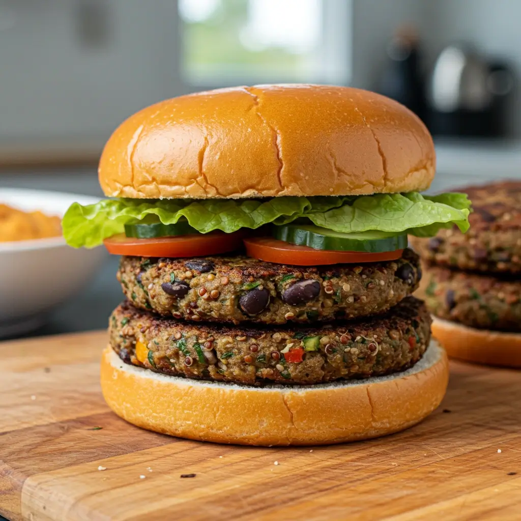 Grilled Veggie Burgers Recipe – Recipe Whisper