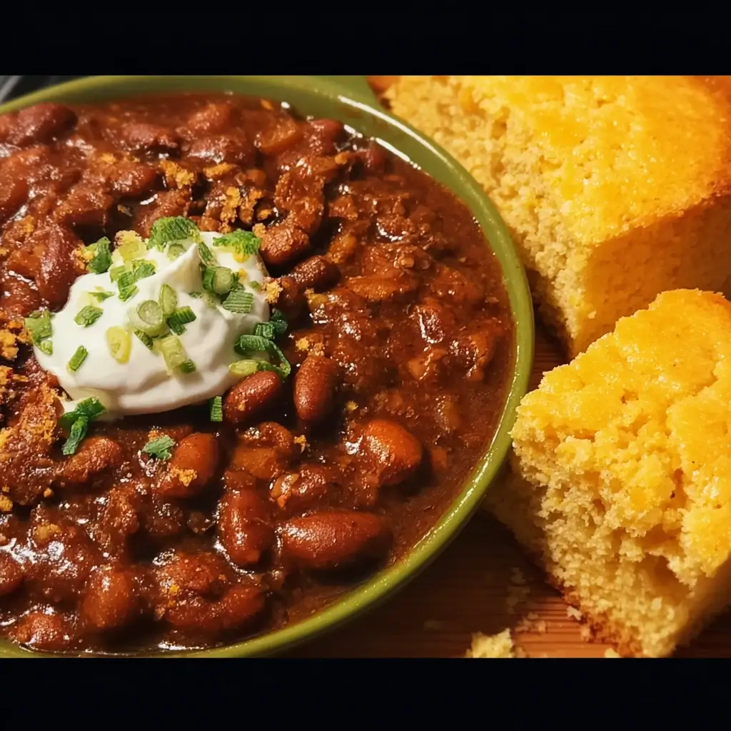 Chili and Cornbread Recipe – Recipe Whisper